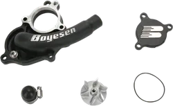 Boyesen Black Supercooler Waterpump Cover and Impeller
