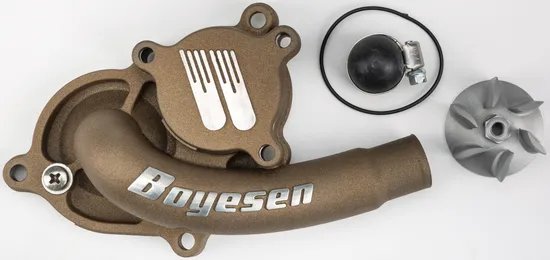 Boyesen Magnesium Supercooler Waterpump Cover and Impeller