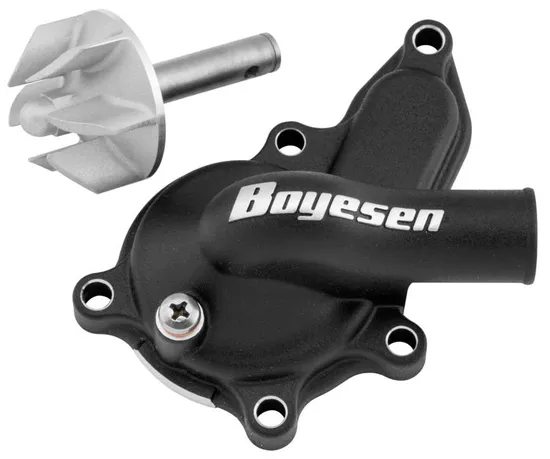 Boyesen Black Supercooler Waterpump Cover and Impeller