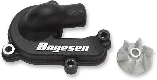 Boyesen Black Supercooler Waterpump Cover and Impeller
