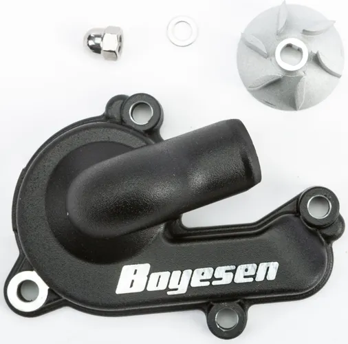 Boyesen Black Supercooler Waterpump Cover and Impeller
