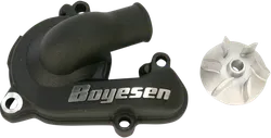 Boyesen Black Supercooler Waterpump Cover and Impeller
