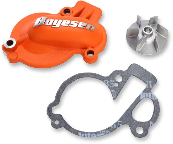 Boyesen Orange Supercooler Waterpump Cover and Impeller