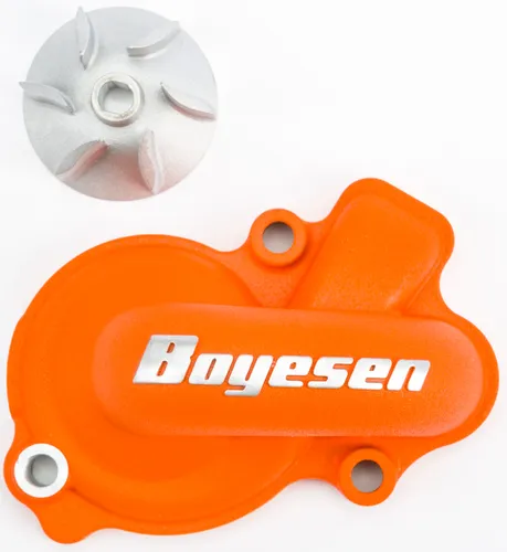 Boyesen Orange Supercooler Waterpump Cover and Impeller