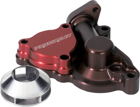 Pro Circuit Brown Billet Alluminum Water Pump Cover Impeller