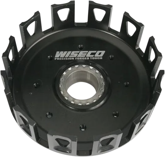 Wiseco Forged Aluminum Clutch Basket Shell with Kickstart Gear