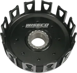 Wiseco Forged Aluminum Clutch Basket Shell with Kickstart Gear