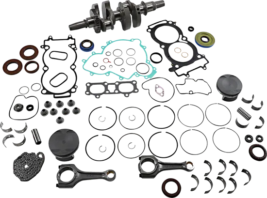 Vertex Complete Engine Rebuild Crankshaft Gasket Piston Kit