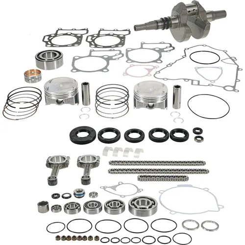 Vertex Complete Engine Rebuild Crankshaft Gasket Piston Kit