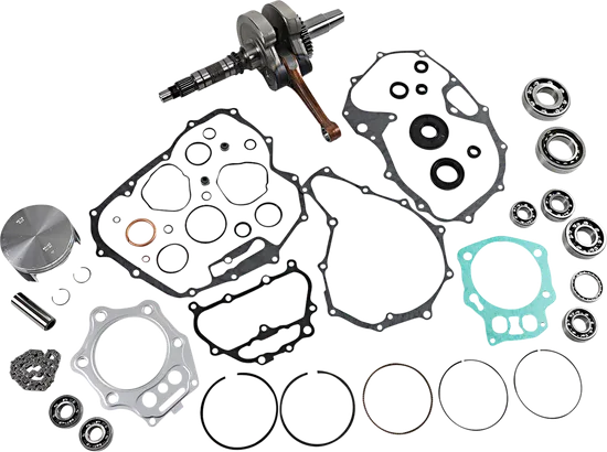 Vertex Complete Engine Rebuild Crankshaft Gasket Piston Kit