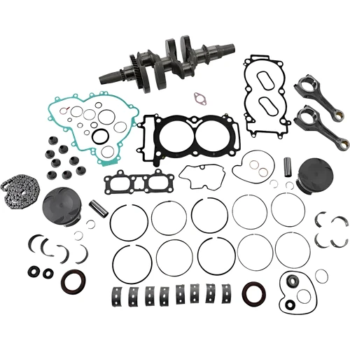 Vertex Complete Engine Rebuild Crankshaft Gasket Piston Kit 4