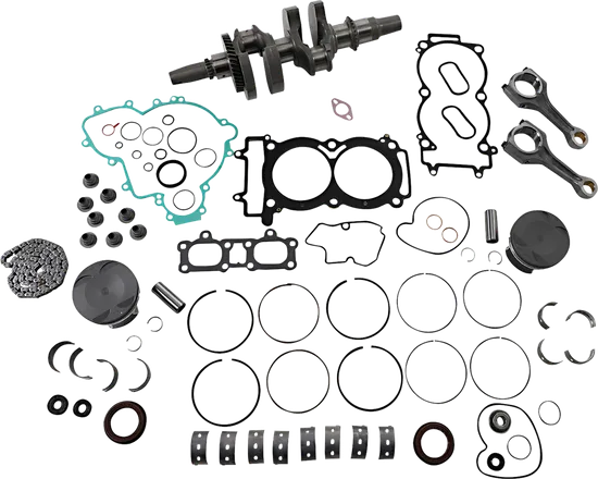 Vertex Complete Engine Rebuild Crankshaft Gasket Piston Kit