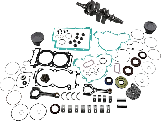 Vertex Complete Engine Rebuild Crankshaft Gasket Piston Kit
