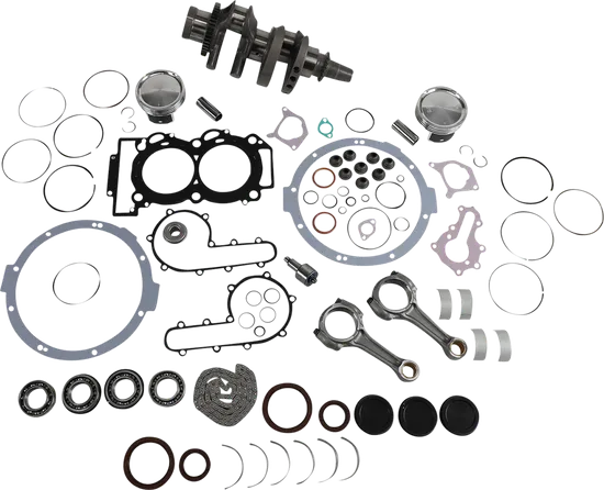 Vertex Complete Engine Rebuild Crankshaft Gasket Piston Kit