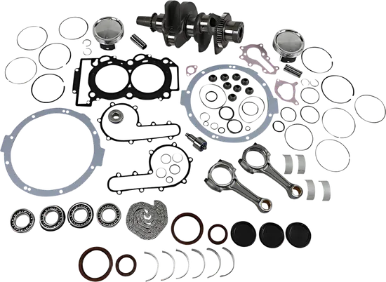 Vertex Complete Engine Rebuild Crankshaft Gasket Piston Kit