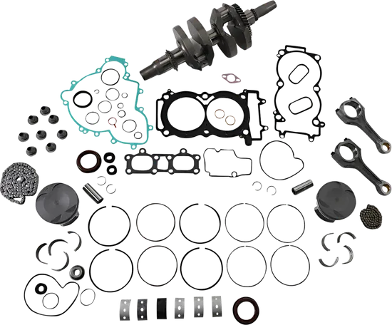 Vertex Complete Engine Rebuild Crankshaft Gasket Piston Kit