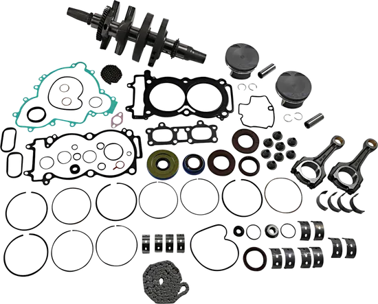 Vertex Complete Engine Rebuild Crankshaft Gasket Piston Kit