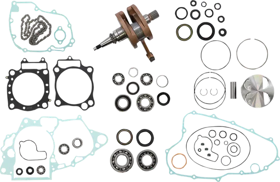 Vertex Complete Engine Rebuild Crankshaft Gasket Piston Kit Honda CRF450R