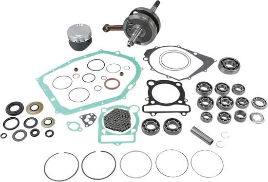 Vertex Complete Engine Rebuild Crankshaft Gasket Piston .5mm Warrior Raptor 350