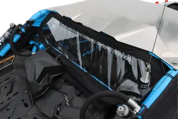 Moose Utility Rear Back Dust Panel Windscreen Window