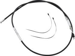 Magnum XR High Efficiency Clutch Cable Line Black Chrome 73.125in. 6in. Over