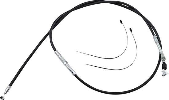 Magnum XR High Efficiency Clutch Cable Line Black Chrome 75.125in. 8in. Over