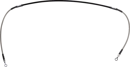 Moose Stainless Steel PVC Coated Braided Front Brake Line 3