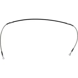Moose Stainless Steel PVC Coated Braided Front Brake Line