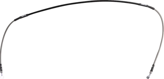 Moose Stainless Steel PVC Coated Braided Front Brake Line 3