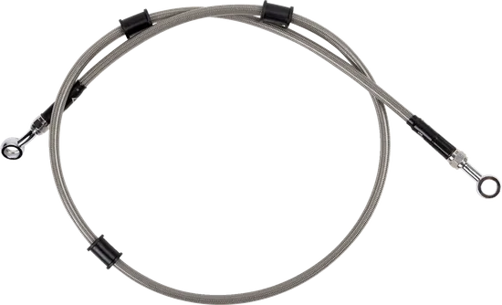 Moose Stainless Steel PVC Coated Braided Front Brake Line 3