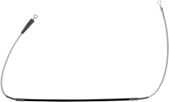 Moose Stainless Steel PVC Coated Braided Front Brake Line