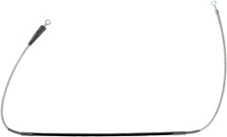 Moose Stainless Steel PVC Coated Braided Front Brake Line