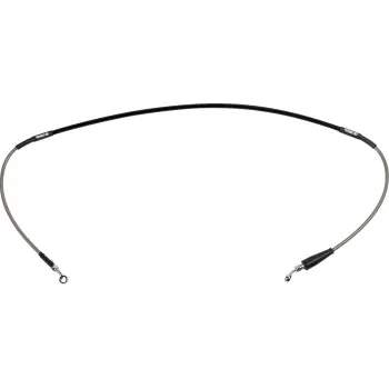 Moose Stainless Steel PVC Coated Braided Front Brake Line