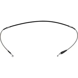 Moose Stainless Steel PVC Coated Braided Front Brake Line