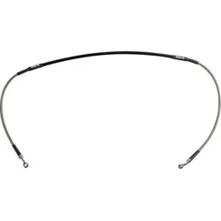 Moose Stainless Steel PVC Coated Braided Front Brake Line