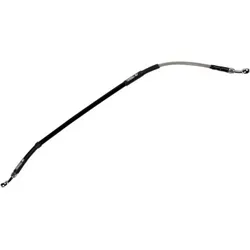 Moose Stainless Steel PVC Coated Braided Rear Brake Line