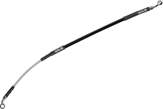 Moose Stainless Steel PVC Coated Braided Rear Brake Line 3