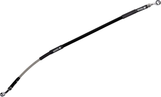 Moose Stainless Steel PVC Coated Braided Rear Brake Line 3