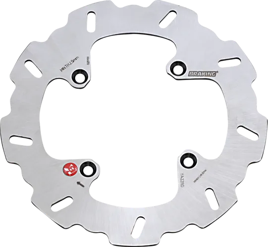 Braking Fixed Rear Brake Rotor Disc Stainless