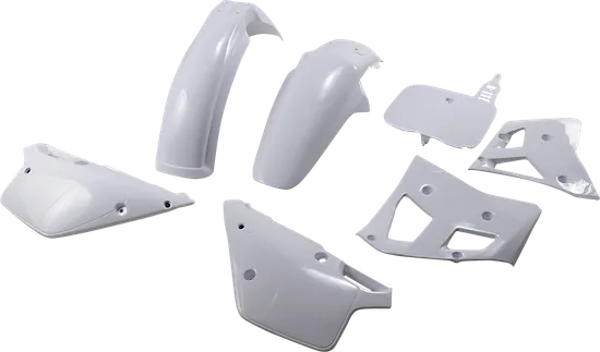 UFO Full Body Plastic Kit Fender Fairing Side Panel White