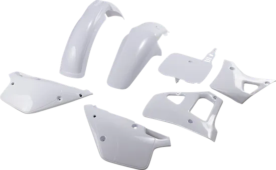 UFO Full Body Plastic Kit Fender Fairing Side Panel White