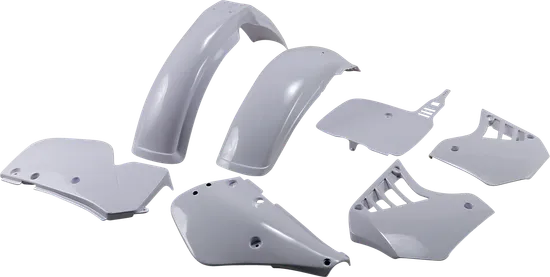 UFO Full Body Plastic Kit Fender Fairing Side Panel White