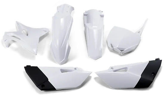 UFO Full Body Plastic Kit Fender Fairing Side Panel White