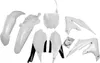 UFO Full Body Plastic Kit Fender Fairing Side Panel White