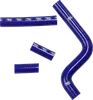 Moose Blue Race Fit Radiator 4 Hose Kit
