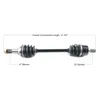 Tytaneum Replacement CV Axle Rear Right or Left