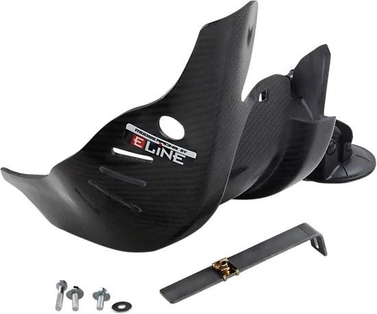 Moose Eline Carbon Frame Belly Skid Plate Guard