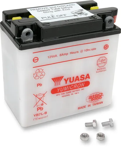 Yuasa Battery Conventional Yumicron Battery YB7L-B 2