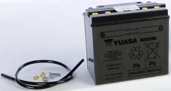 Yuasa Yumicron Dry Battery YB16HL-A-CX - 40.6 oz