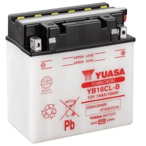 Conventional Yumicron Dry Battery YB16CL-B - 40.6